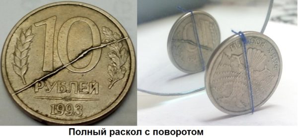 Полный раскол с поворотом